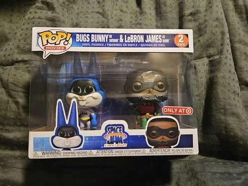 Funko Pop! Vinyl Space Jam Bugs Bunny Batman & LeBron Robin 2-Pack Target Exclu…