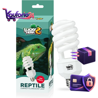 UVB Lampe 23W E27 5.0 Kompakt FüR Terrarium Reptilien SchildkröTen Bartagamen