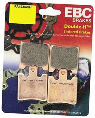 EBC Brakes FA423/4HH Disc Brake Pad Set, red
