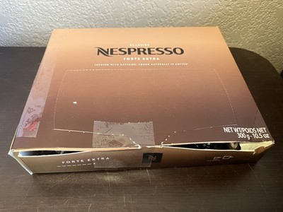 Nespresso Professional Forte Extra Coffee Capsules Pods Espresso 44-ct 11/30/26