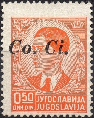 ITALY occupation LJUBLJANA 1941 - MNG 0.50 din. ''Co.Ci.''  #S#JOM