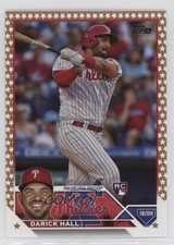 2023 Topps Complete Set Fanatics Exclusive Gold Star Darick Hall #209 14dq