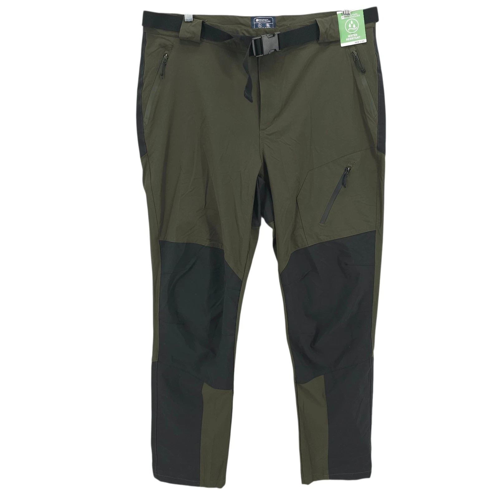 MOUNTAIN WAREHOUSE Forest Trekking Trousers Green Black Water Resistant 40x32
Opens in a new window