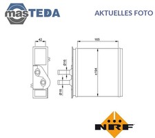 53204 WÄRMETAUSCHER INNENRAUMHEIZUNG NRF FÜR LANCIA Y 1.2L,1.4L,1.1L