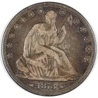 1873 P W/Arrows Seated Liberty Silver Half dollar ☆☆ Circulated ☆☆ 295