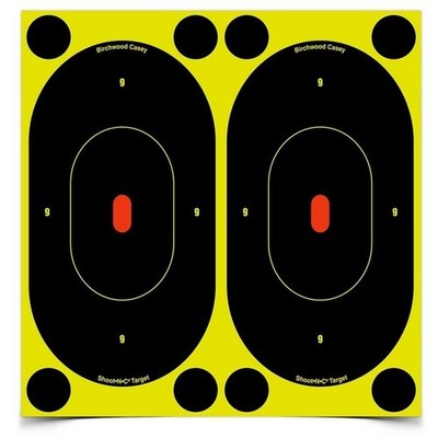 Birchwood Casey Shoot-N-C 7'' Silhouette Targets With 48 Pasters - 34710