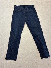 Levi  s 501 XX Men  s 30x32 Blue Jeans 100 Cotton Button Fly