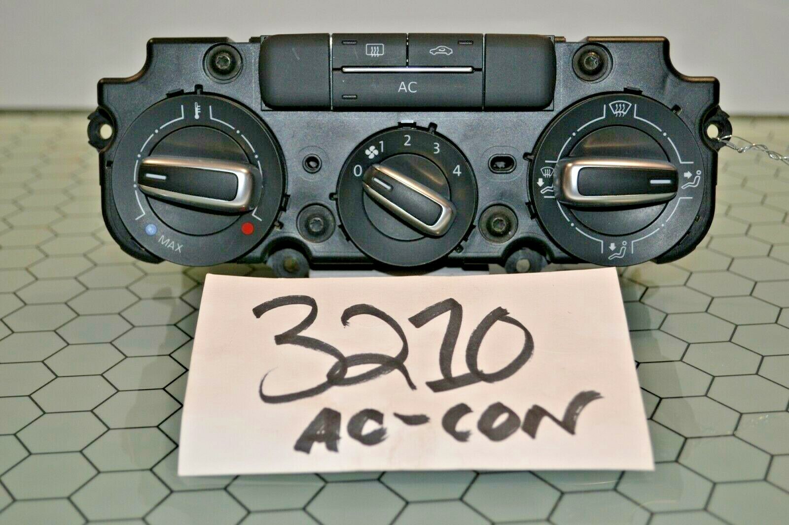 11 12 13 14 Volkswagen Jetta AC and Heater Control Used Stock #3210-AC 