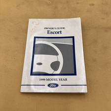 1999 Model Year Ford Escort Owner’s Operators Manual Guide Book for Glovebox 
