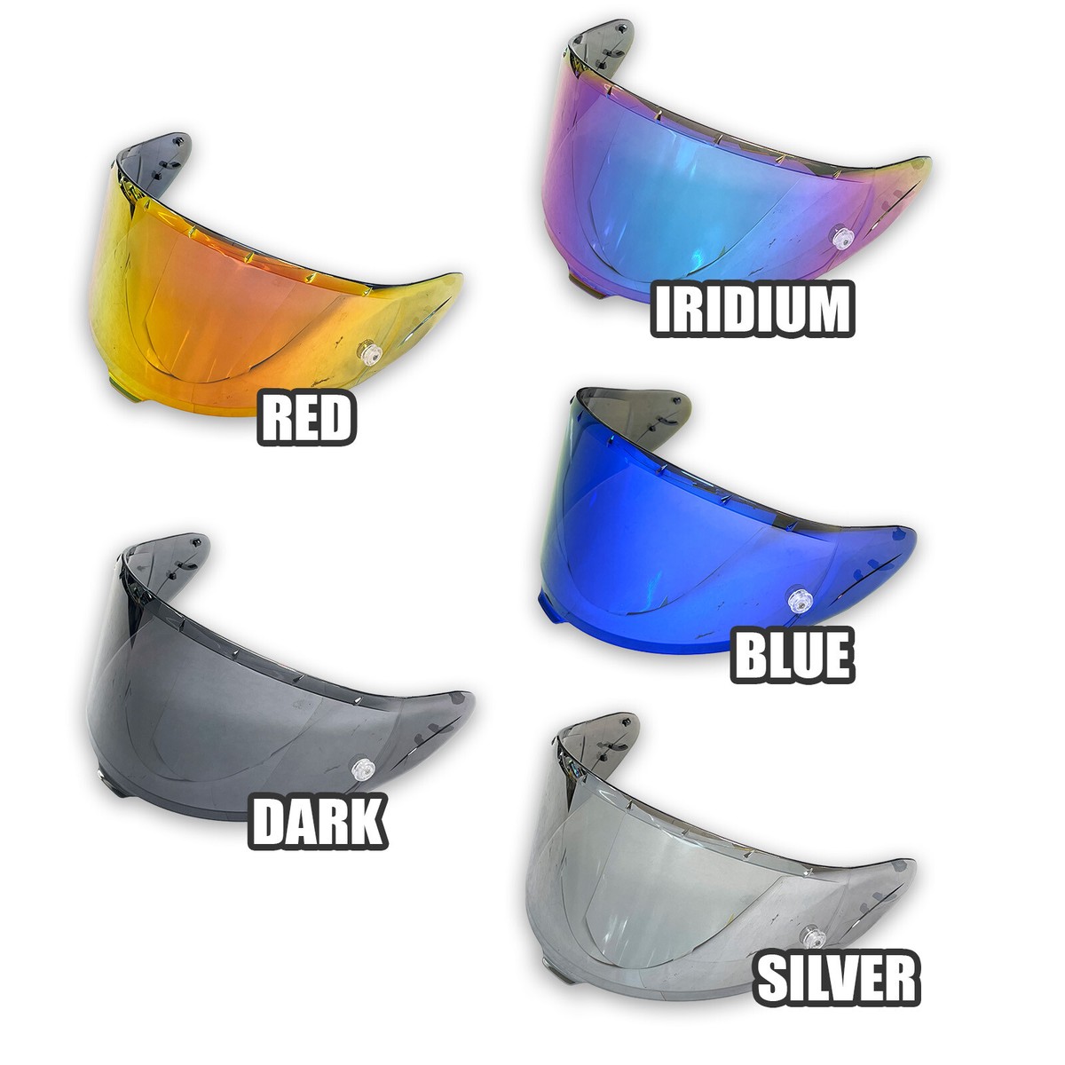 Dark Pinlock Visor For Shoei X-15 X-SPR PRO Z8 X-Fifteen RF