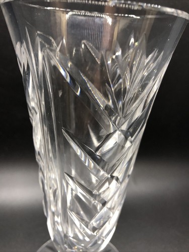 Waterford Crystal Vases And Urns Bud Vase Footed Pedestal 7” Signed - Picture 17 of 23