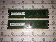 "Lot of 2" Micron MT8KTF51264AZ-1G6P1 8GB Total 4GBx2 DDR3 PC3L-12800U Memory