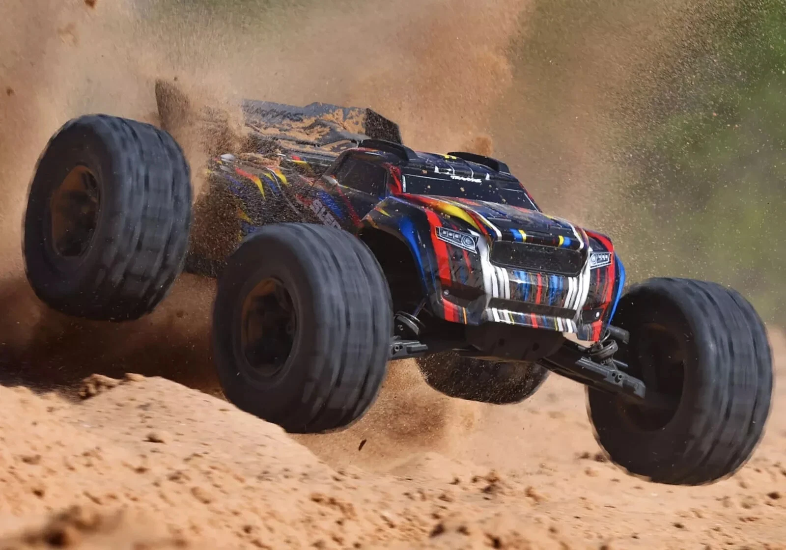 Traxxas 95096-4 Sledge Blue 1:8 Brushless Race Truck Belted 4x4 Rtr 2.4GHz New - Picture 1 of 12