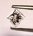 GIA Certified princess cut diamond 1.06ct carat VS2 H 5.79x5.71x3.90mm vintage — photo 3