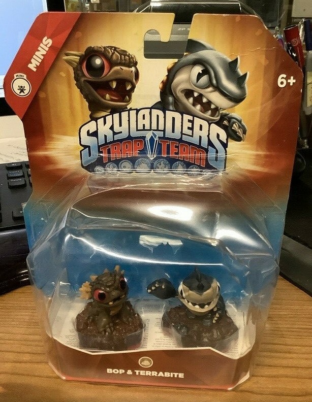 NEW Activision Skylanders TRAP TEAM Minis 2-Pack Bop & Terrabite
