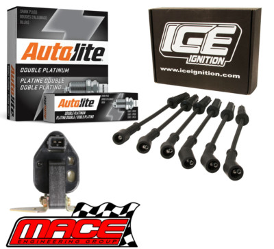 MACE IGNITION SERVICE KIT FOR FORD FALCON EA EB ED TBI MPFI SOHC 3.2 3.9 4.0L I6