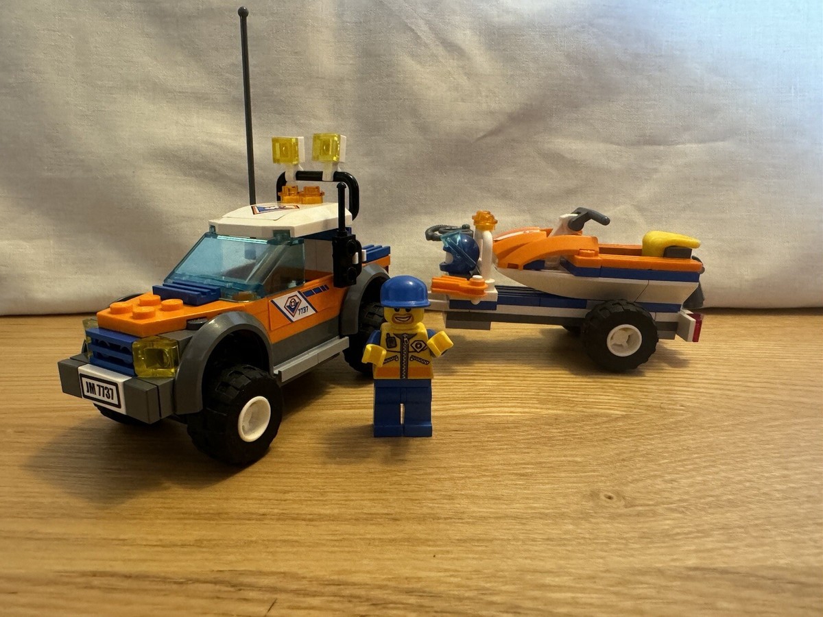 Lego City: Coast Guard 4WD Jet Scooter 7737 (2008) UK