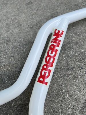 Vintage White Peregrine Q II Bars Q2 Ladder BMX Handlebars Old