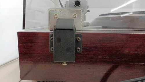 DENON DP-70M Direct Drive Turntable Manual Rare Bubinga Wood Fully Working - Picture 15 of 17