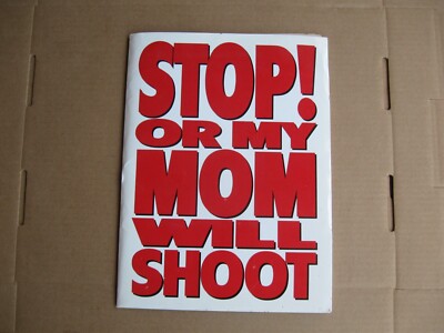 STOP! OR MY MOM WILL SHOOT press kit 1992 Sylvester Stallone, Est Getty