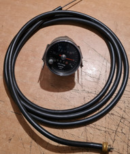 VDO Sumlog Bootstacho Kmh speedometer Vintage 1/1975 + Welle 345cm,  Bastelware