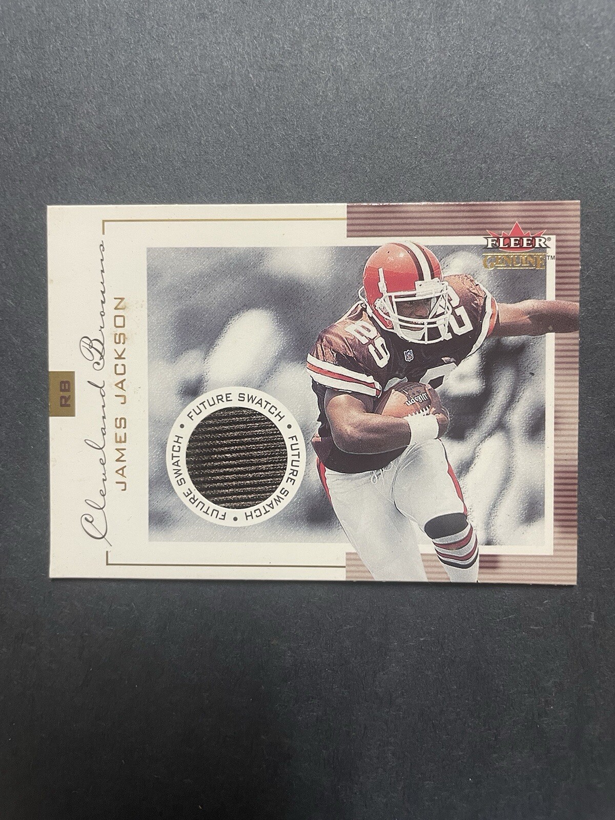 James Jackson Fleer Genuine #141 Future Swatch