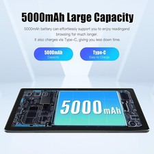 2026 Tablet 10 inch Android 15 Tablet 20+64GB 1280x800 IPS Touchscreen 5000mAh