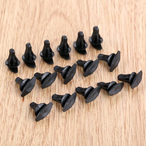 50Pcs Car Sealing Strip Clips Plastic Fixed Fastener Doors Window Rivet Black - Bild 8 von 12