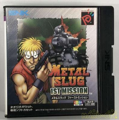 Neo Geo Pocket METAL SLUG First Mission SNK NGP NEOP00210 Rare 