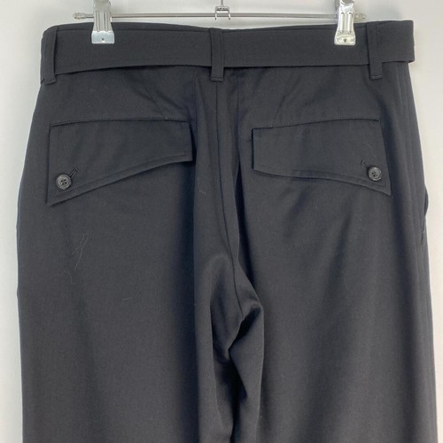 w2723 Issey Miyake Slacks ISSEY MIYAKE Pants Black Unisex Wool Men's - Picture 4 of 7