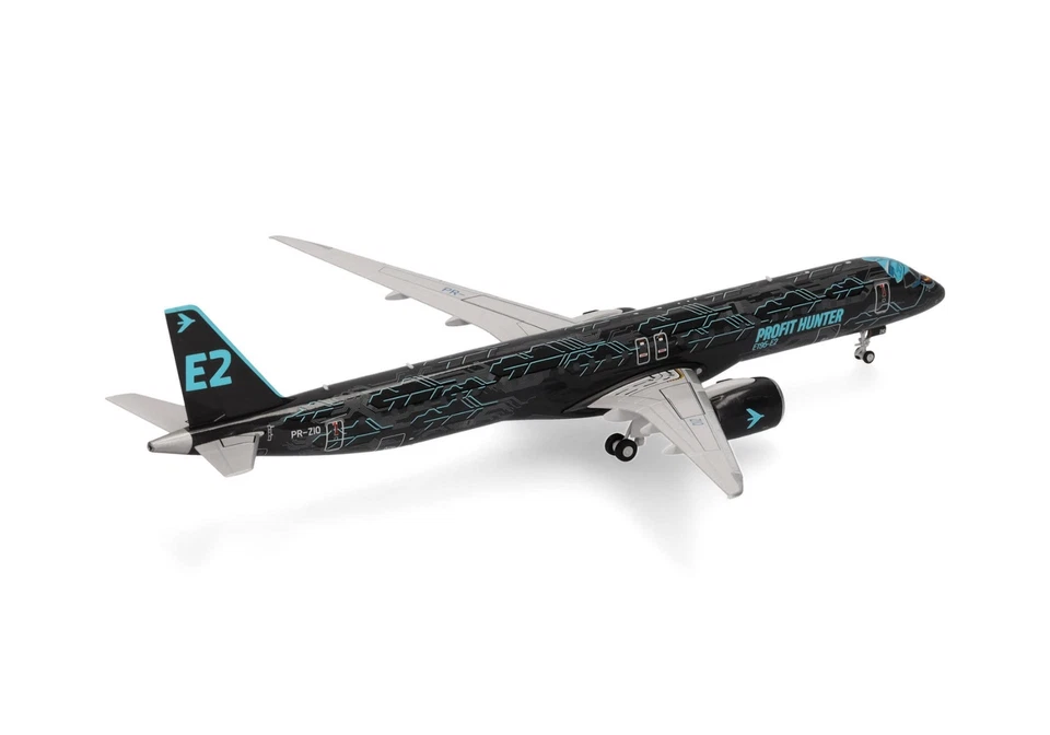 HERPA - EMBRAER E195-E2 Profit Hunter Tech Eagle PR-ZIQ - 1/200 - HER572989 - Image 4 of 4