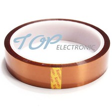 20mm 2cm X 30M 100ft Kapton Tape High Temperature Heat Resistant Polyimide