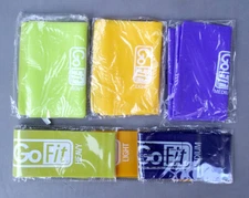 GoFit Flat Bands Power Loops LOT Light Medium Heavy 6 Resistance Bands Go Fit