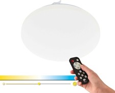 EGLO LED Decken Leuchte Lampe FRANIA A Stahl Kunststoff weiß Fernbedienung 30 cm