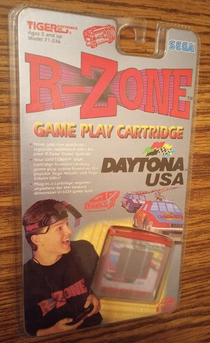 Tiger Electronics R-Zone Sega Game Play Cartridge Daytona USA - NEW  :: FREE SH