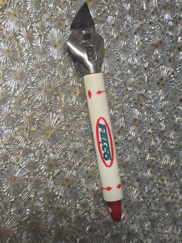 Vintage FELCO Bottle Opener Rock Valley Iowa Farmers Lumber Company 