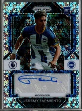 2022-23 Prizm English Premier Lea Sig Prizms Breakaway #57 Jeremy Sarmiento Auto