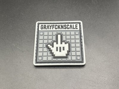Castle x Grayscale CxG Grayscale V1 ‘Flipper’ EDC Pouch Patch
