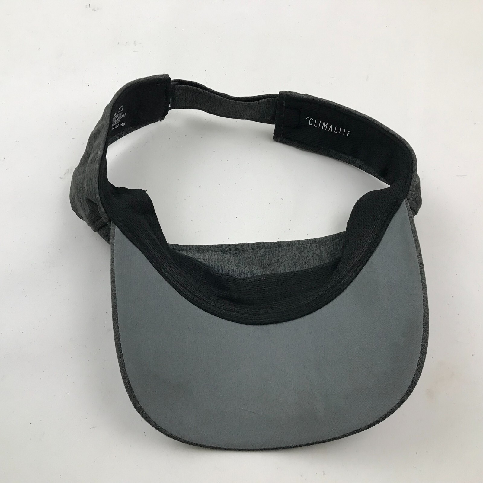 Adidas Visor Hat Cap Strapback Gray Adjustable Ad… - image 8