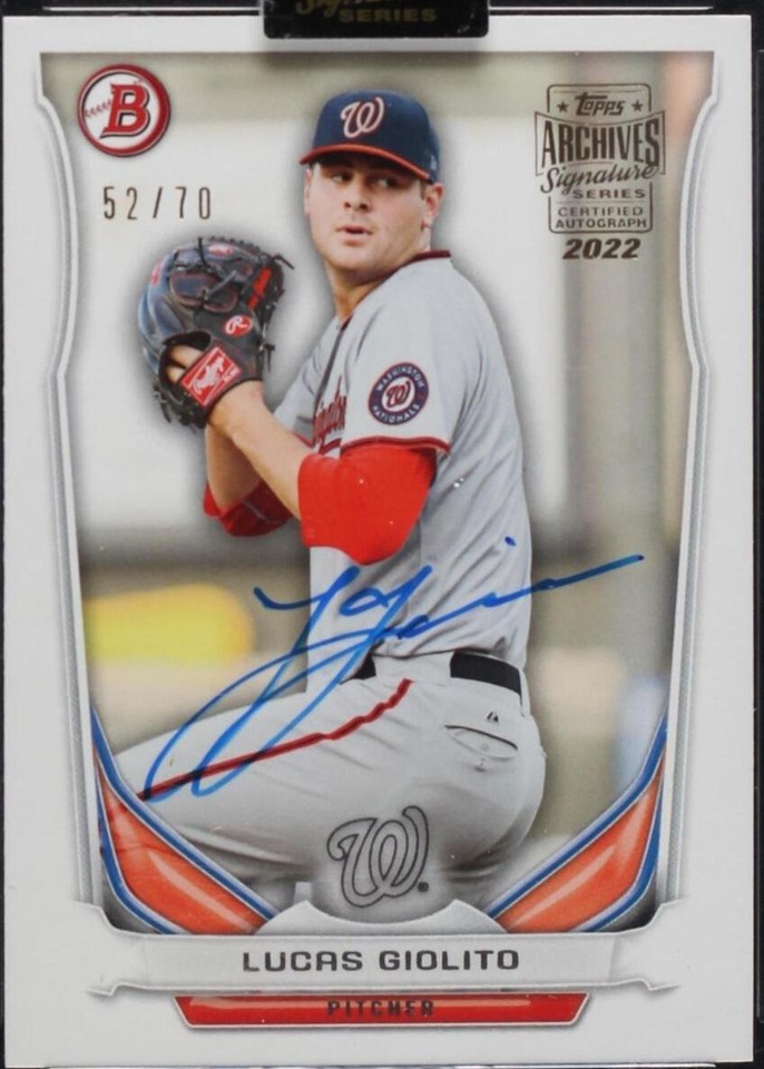 2022 Topps Archives Signature Series - Lucas Giolito #14BTP-TP-9 - 1 of 1