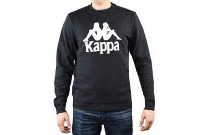 Sweatshirt Herren, Kappa Sertum RN Sweatshirt, Schwarz