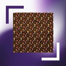 Mushroom All-over print bandana