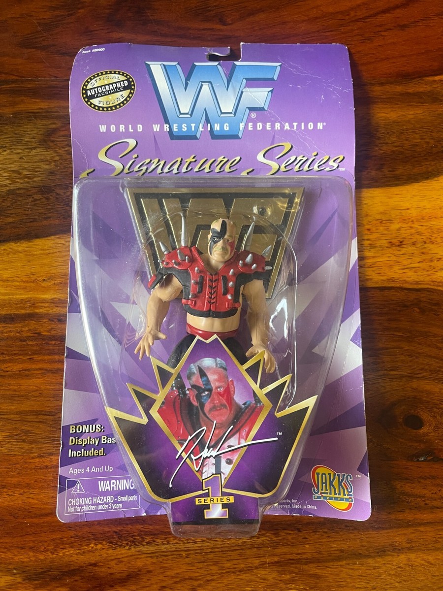 WWF Road Warrior Hawk Action Figure 1990 Signature Series 1 Galoob