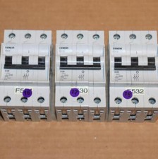 One Siemens 5SX23 D20 5SX2320-8 3 Pole 20A Circuit Breaker More Available
