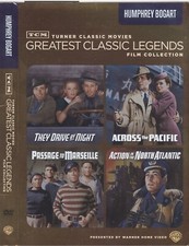 No Disc No Case ORIGINAL SLIPCOVER TCM Classic Humphrey Bogart 2012 DVD cover 