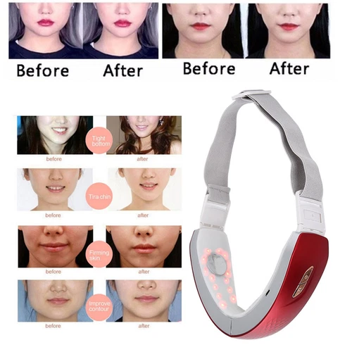 EMS V-Form Facelifting Instrument Doppelkinn Entfernung Hautstraffungsgürtel NEU - Bild 5 von 16