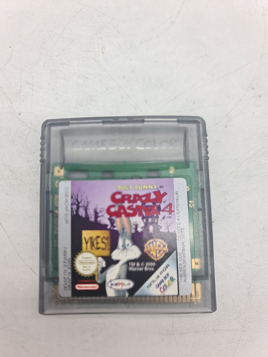 NINTENDO GAME BOY GAMEBOY COLOR GBC GAME RARE BUGS BUNNY CRAZY