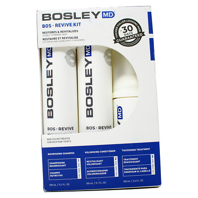 BosleyMD BosRevive Non Color-Treated Hair Starter Pack (30 Day Kit)