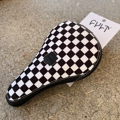CULT BMX VANS SLIP ON PRO BICYCLE PIVOTAL SEAT BLACK CHECKERED
