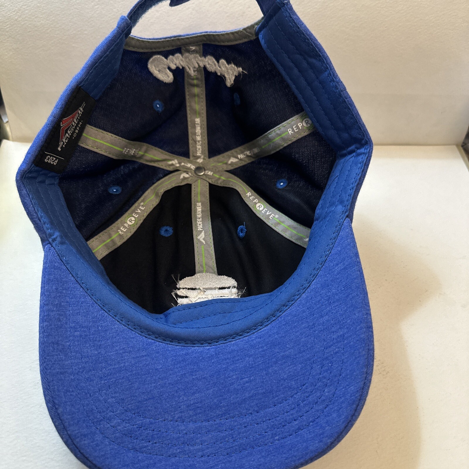 Culvers Restaurant Fast Food Employee Hat UniSex Blue… Gem